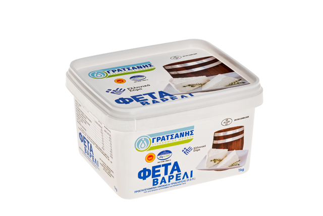 Φέτα Γρατσάνης Τάπερ 1kg